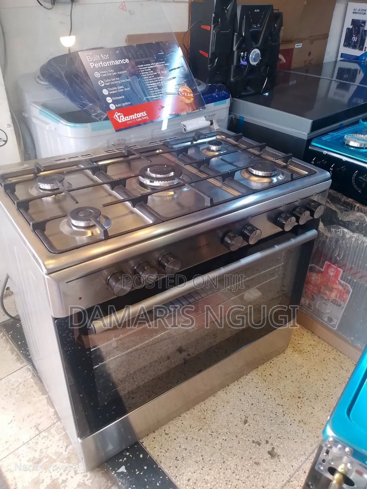 5burner Cooker(Stainless Steel)