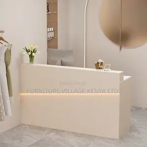 Office Desk ;Rectangular Reception Desk With Locker