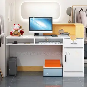Office Desk ;Rectangular Reception Desk With Locker