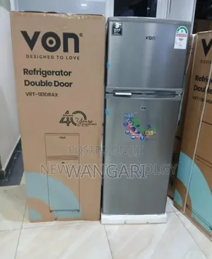Colour Silver No Frost Von 182l Fridge