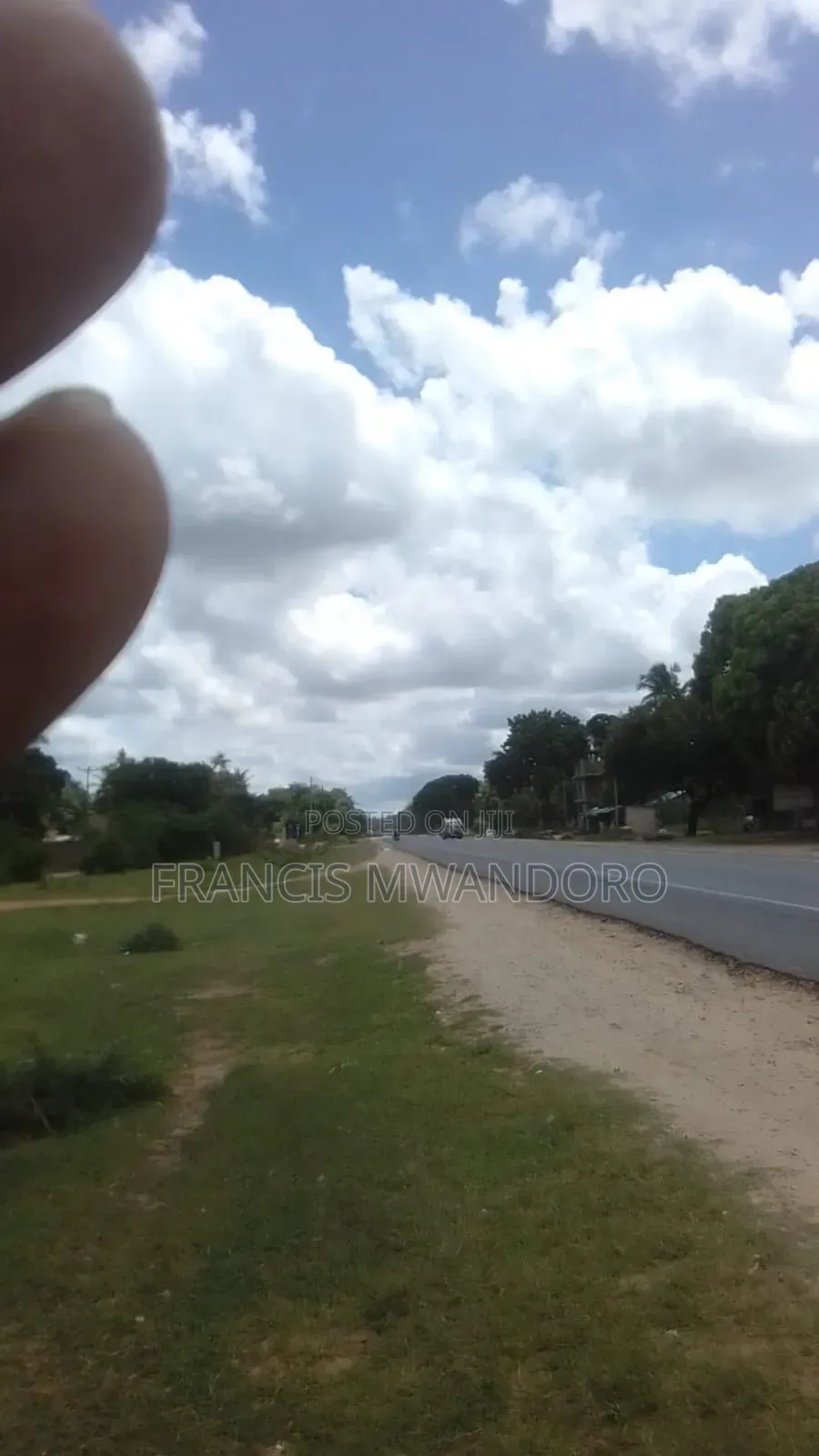 11 Acres at Tezo Touching Msa, MLD Highway.