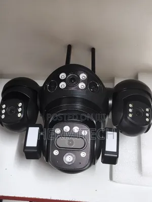 4lens CCTV 4-Eyes Outdoor Solar Camera 4g Sim Alarm Notification