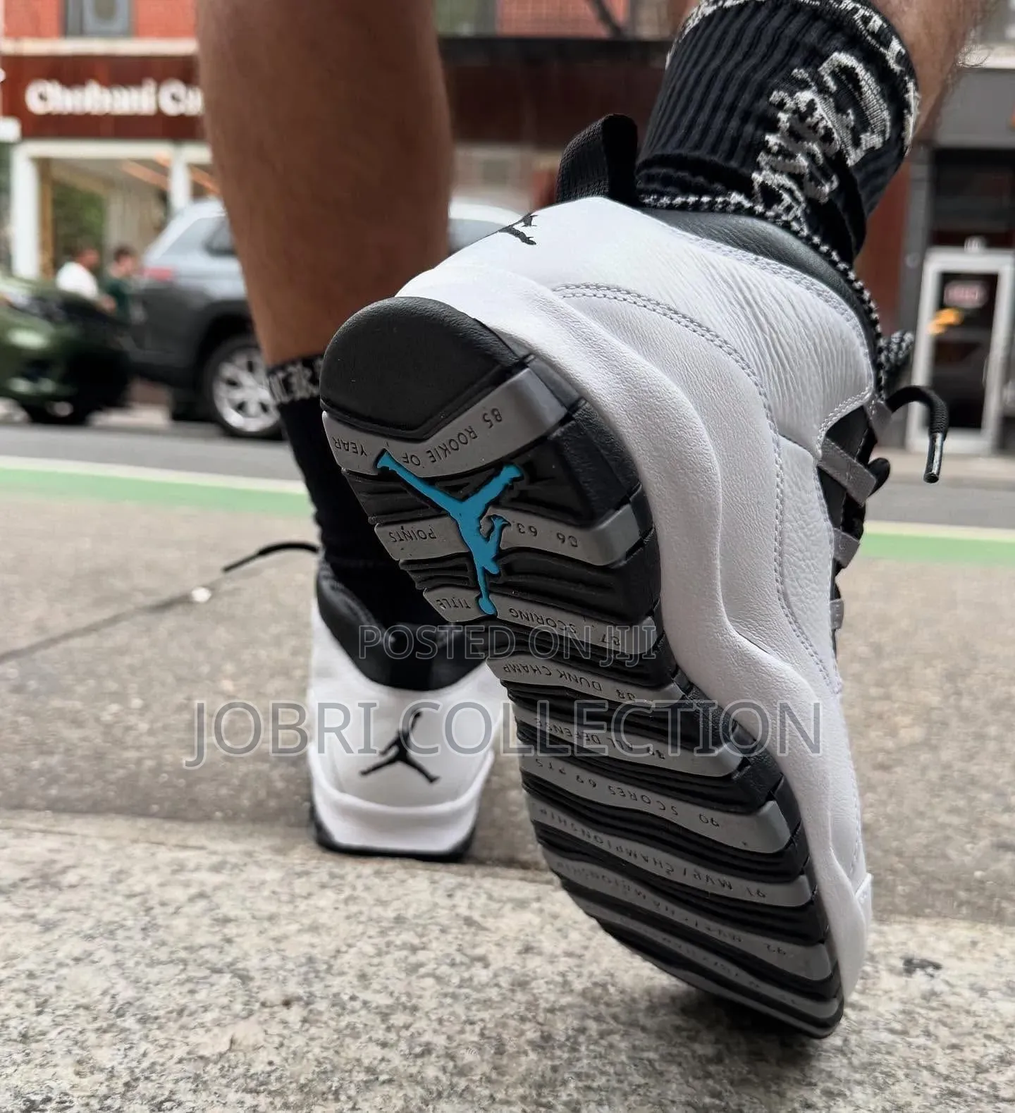 Air Jordan 10 Og Steel Sneakers