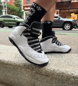 Air Jordan 10 Og Steel Sneakers