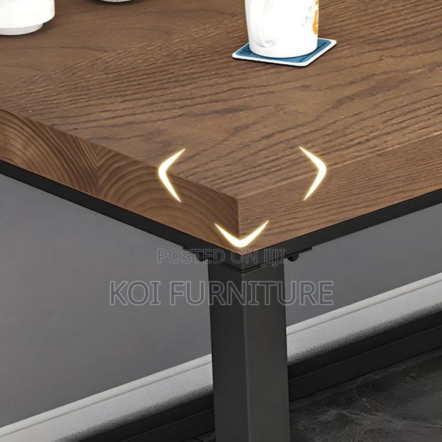 Office Desk; Industrial Solid Pine Wood Office Desk - thumbnail 2