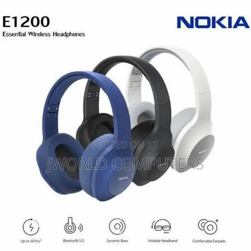 Nokia Essential Wireless Headphones E1200