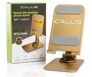 Calus Mt12 Gold Desktop Phone Stand. Phone Holder
