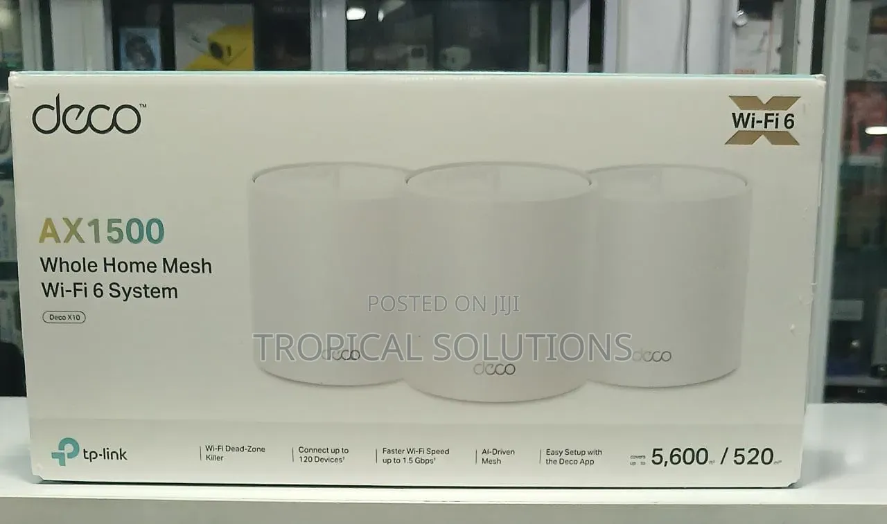 Deco X10 Ax1500 Whole Home Mesh Wifi 6