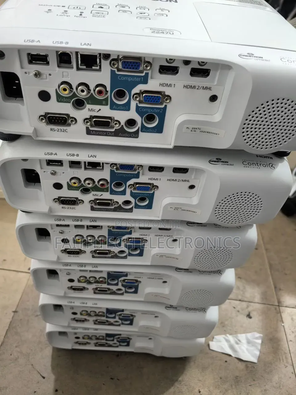 Restocked Epson Projectors