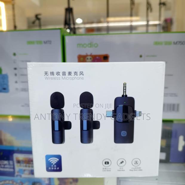 Dual Wireless Mic 2.4ghz for iPhone Android Camera Laptop - main view