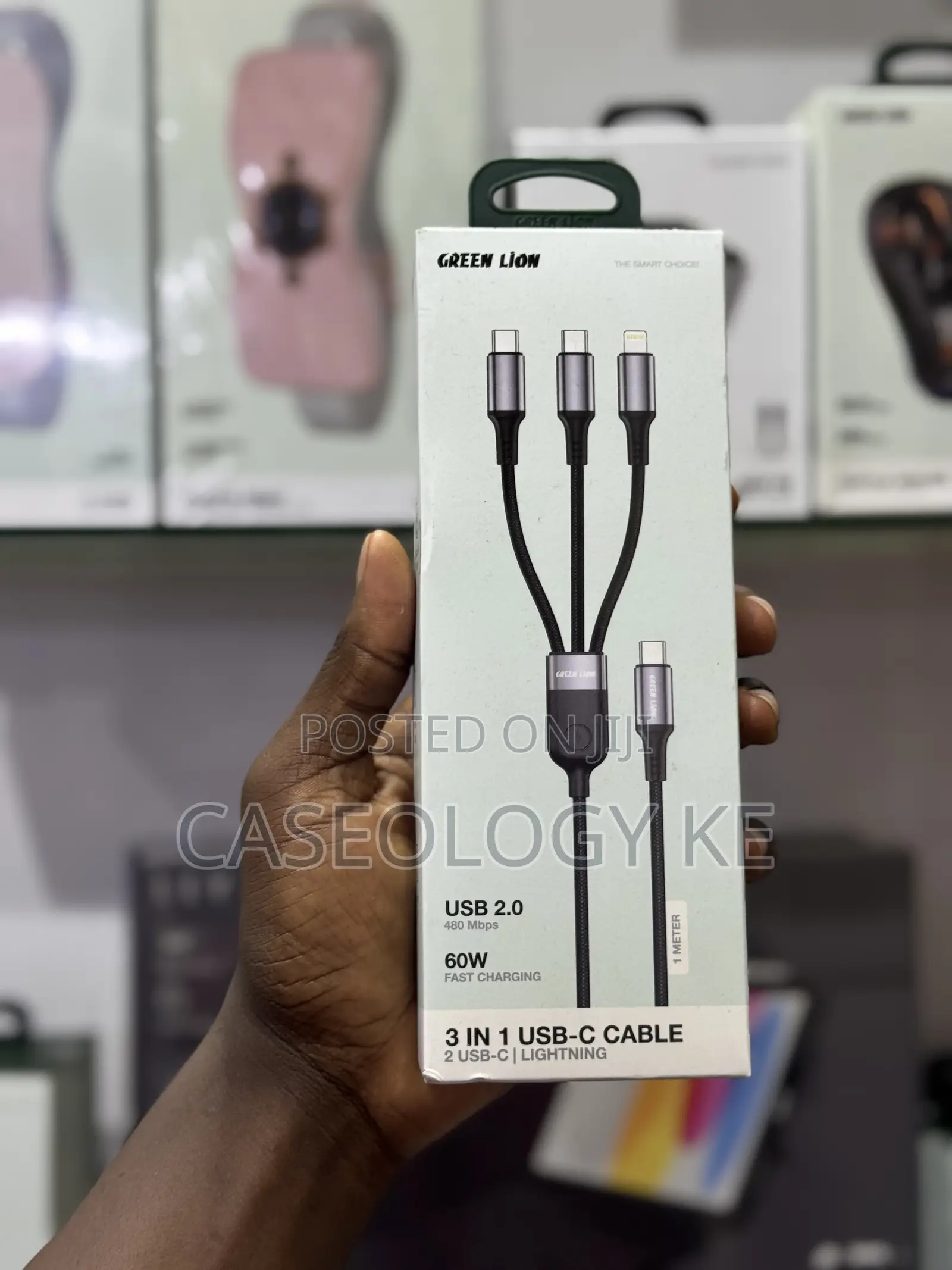 3 in 1 Usb-C Cable
