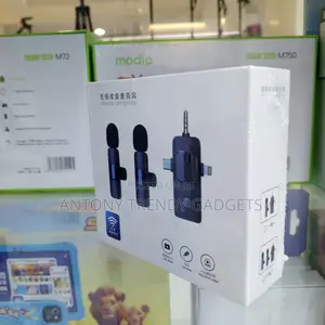 Wireless Lavalier Microphone 3-in-1 Vlog Streaming Mic