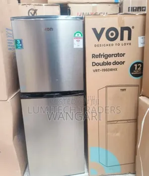 With Compact Freezer Von 195l Fridge
