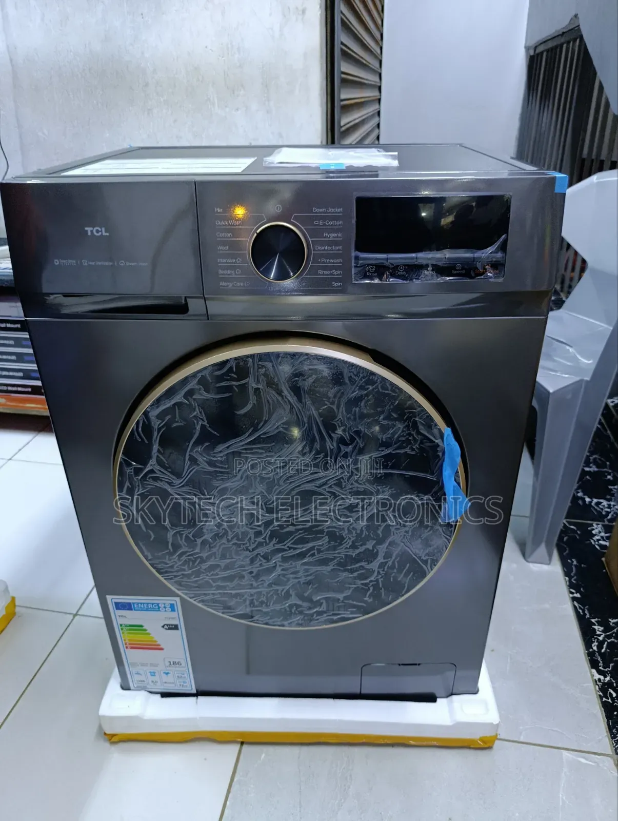 TCL Washing Machine 8kg Front Load Wash and Spin