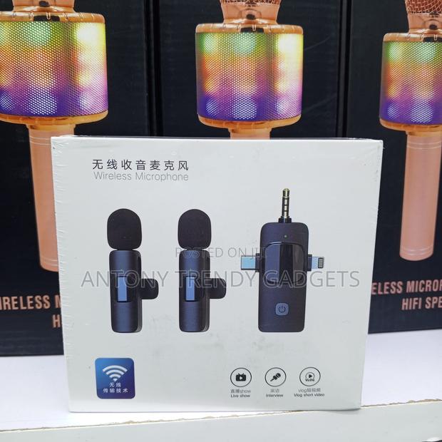 3-in-1 Dual Wireless Lavalier Microphone System - thumbnail 2