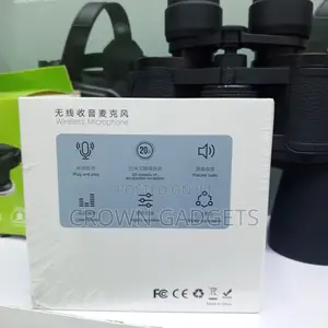 Dual Wireless Lavalier Mic 3-in-1 Usb-c Lightning 3.5mm
