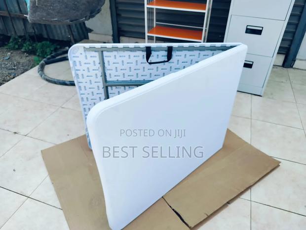 Premium Strong White Folding Table