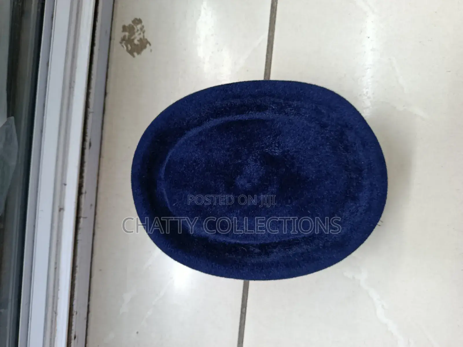 Navy Blue Men Oga Hats