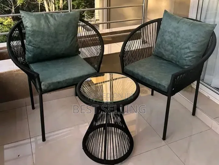 Blackish Outdoor Set