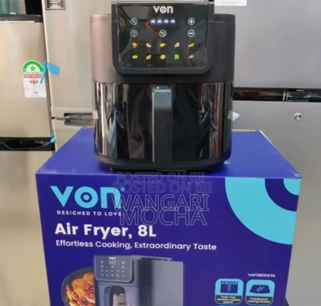 With Handle. Affordable Von 8l Air Fryer