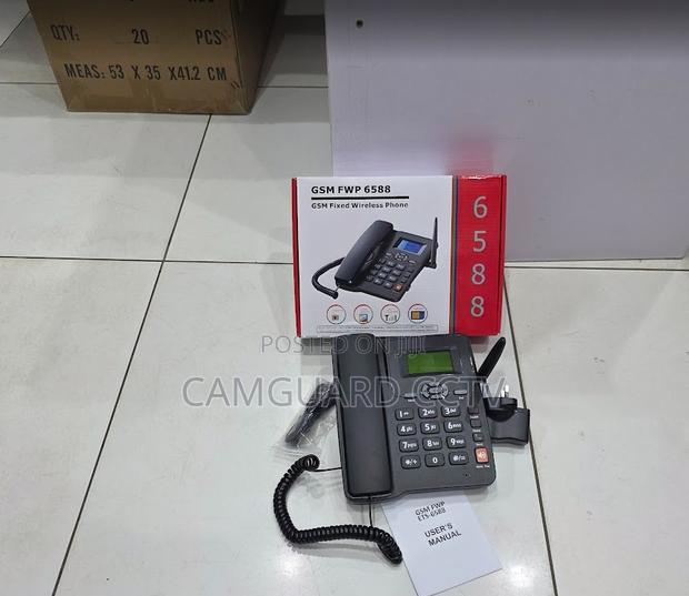GSM FWP 6588 -GSM Fixed Deskphone Dual Sim Phone