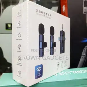 3-in-1 Wireless Lapel Microphone, 3-in-1 Wireless Lavalier Microphone