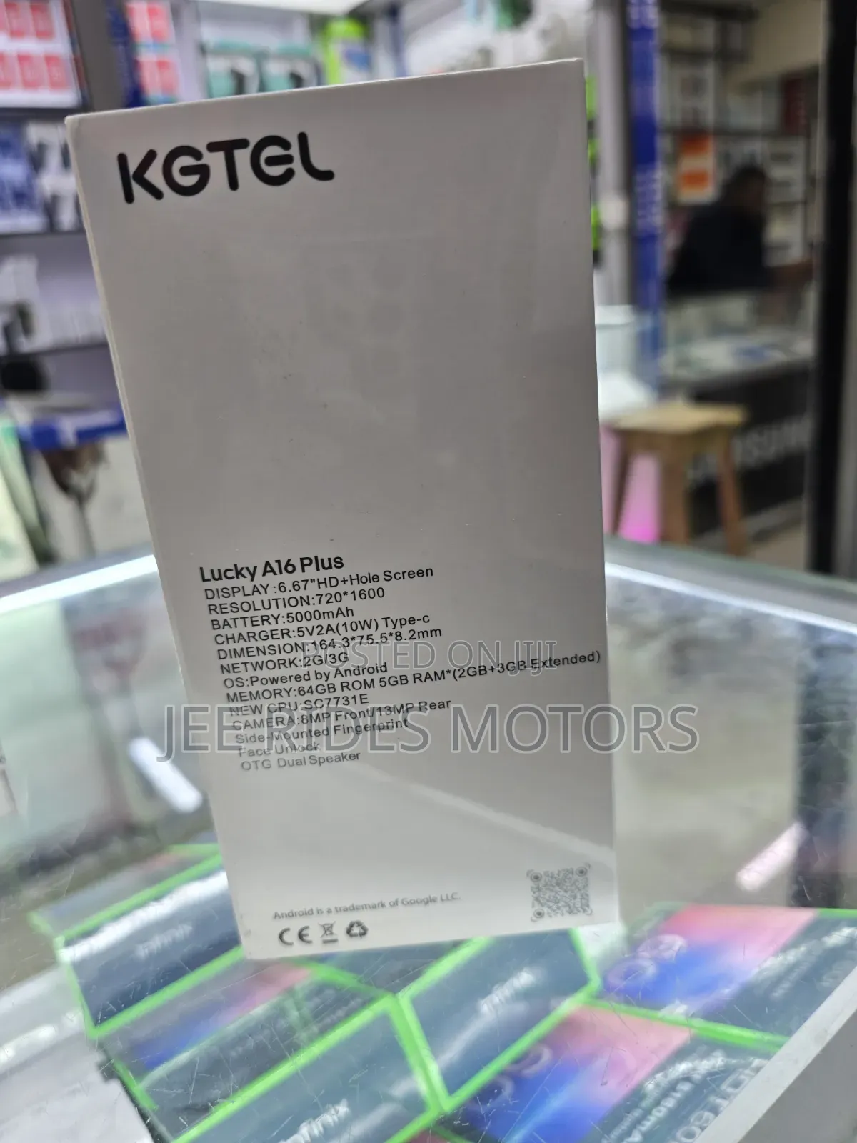New Kgtel K401 64 GB Silver
