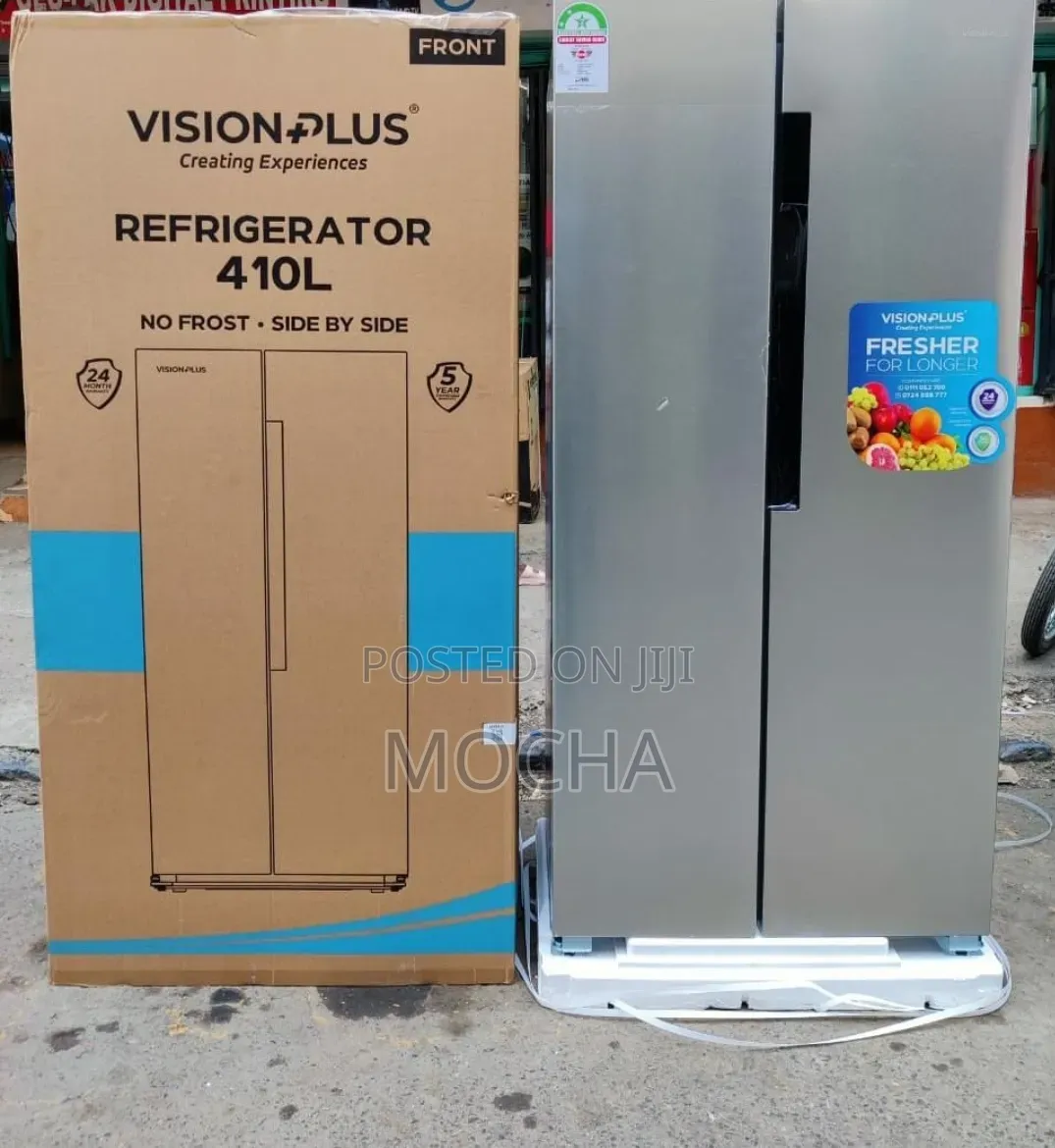Vision Plus 410l Side by Side Refrigerator