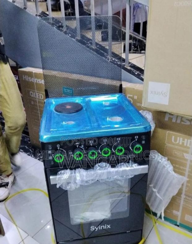 With Electric Oven Syinix 50*50 Cooker