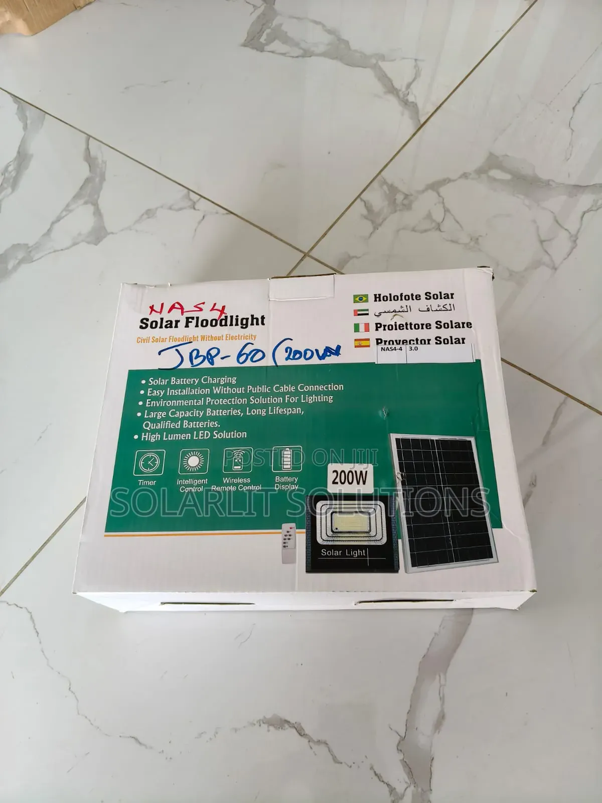 All Weather Nas 4 Jbp 200w Flood Light – Heavy Duty Security Lamp