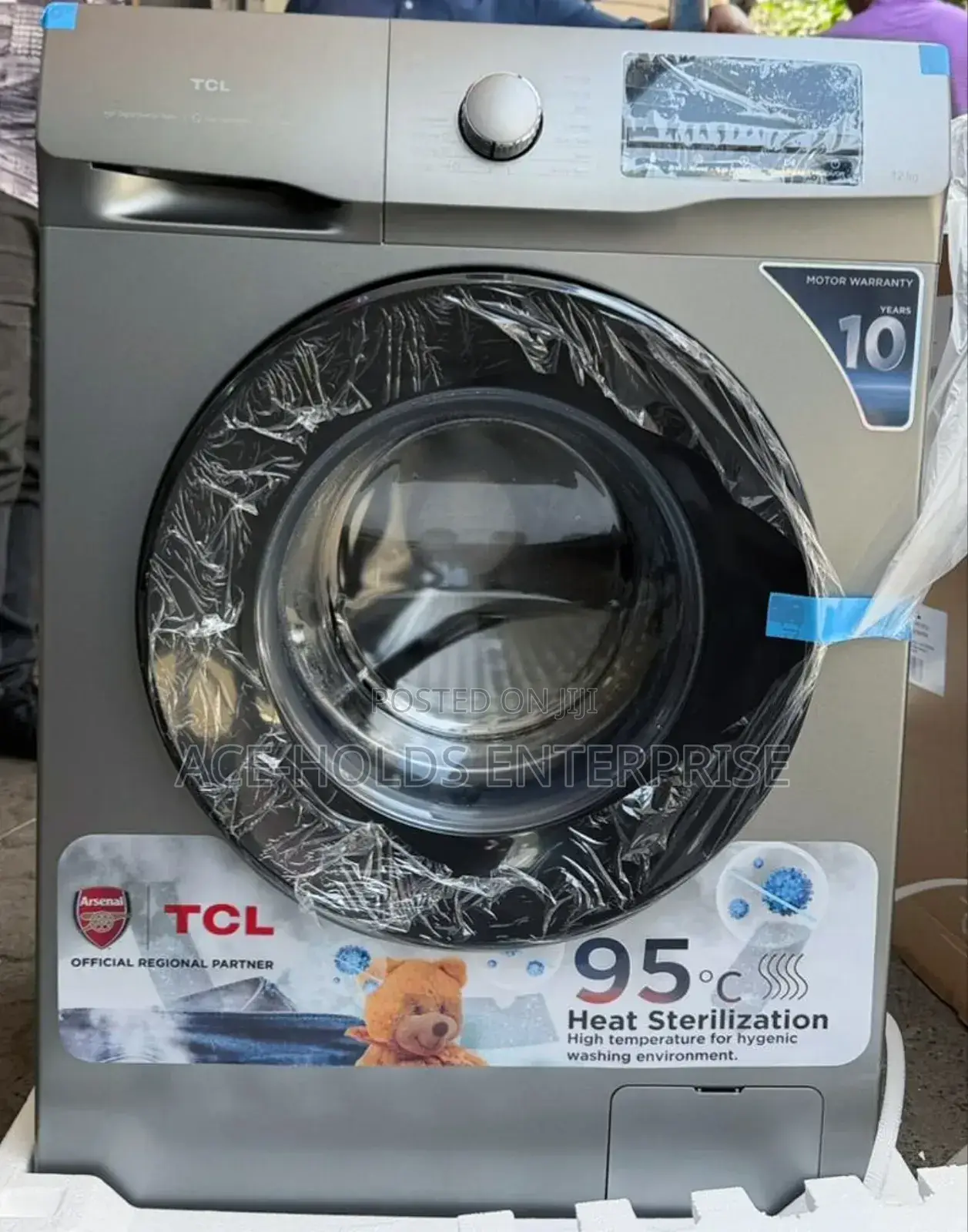 TCL Front Load Washing Machine - Wash and Dry 12kgs Capacity