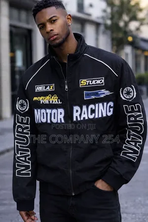 Quality Casual Sporting Racing All Weather Motor Jacket