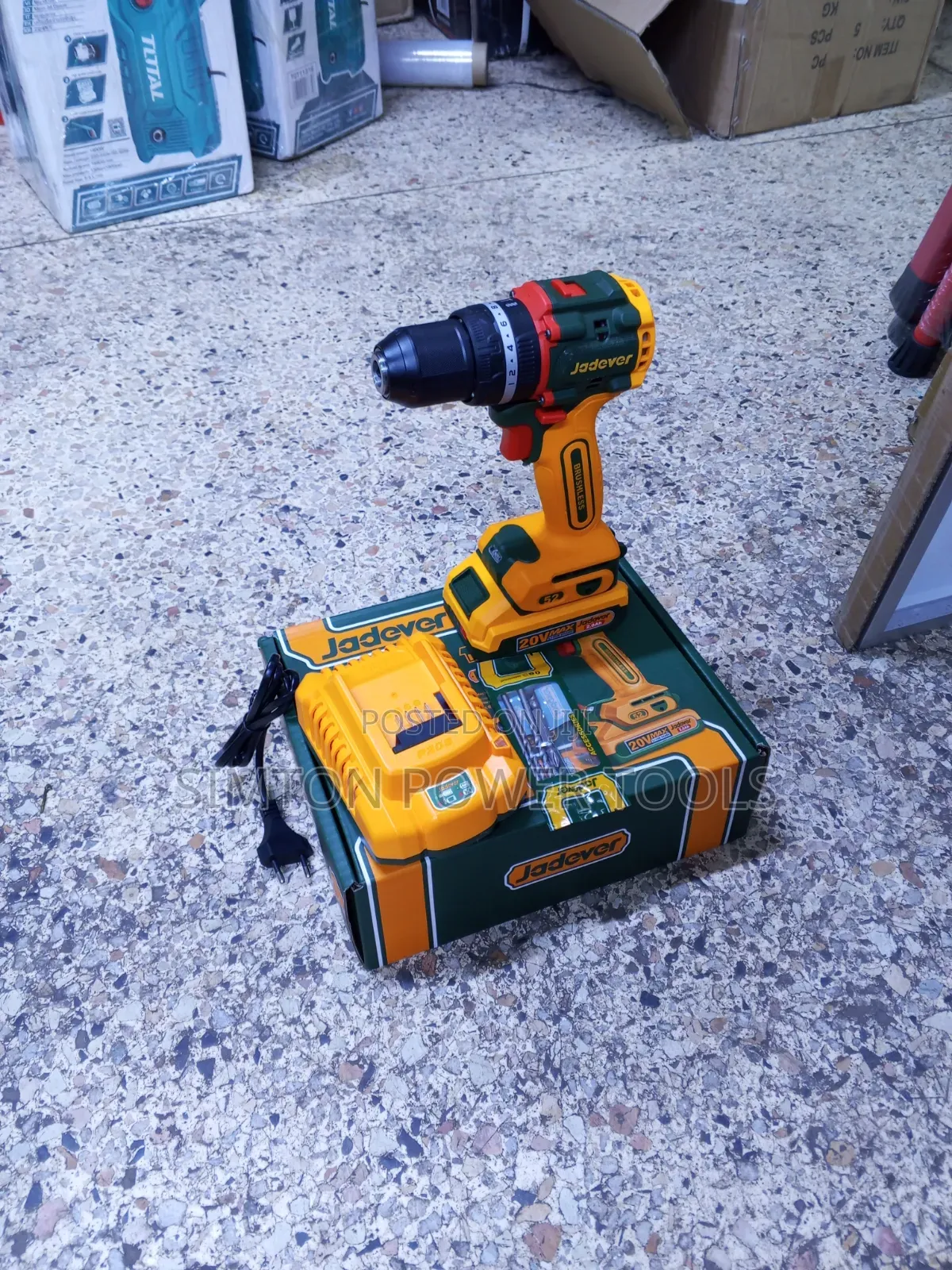 20v 52nm Jadever Cordless Drill
