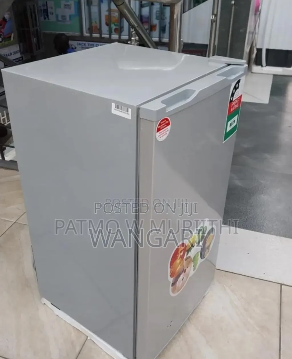 Colour Silver Ecomax 90l Fridge