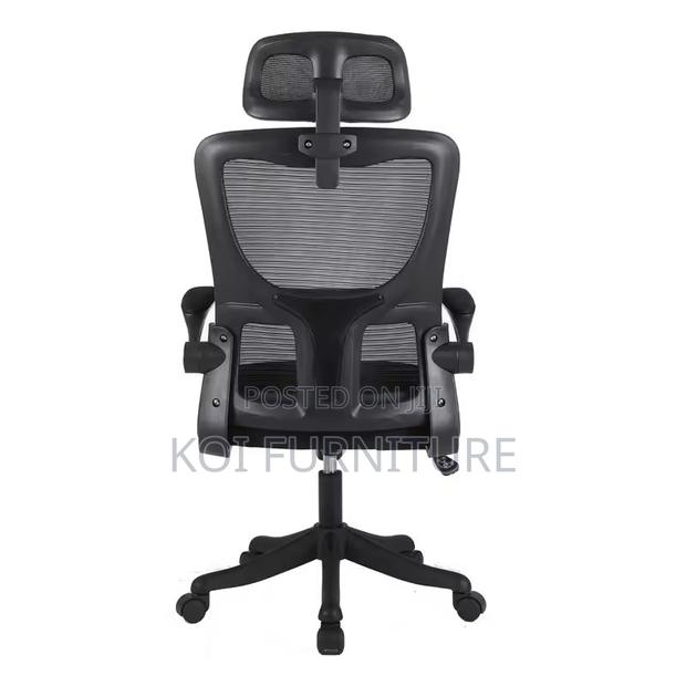 Office Chairs; Ergonomic Style Office Chair With 3d Headrest - thumbnail 3