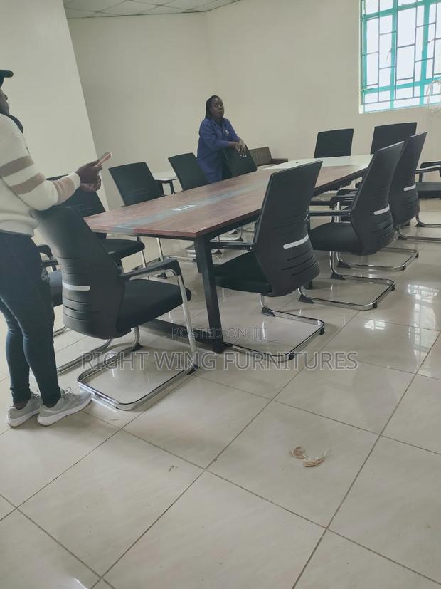 Conference Room Table With Chairs - main view