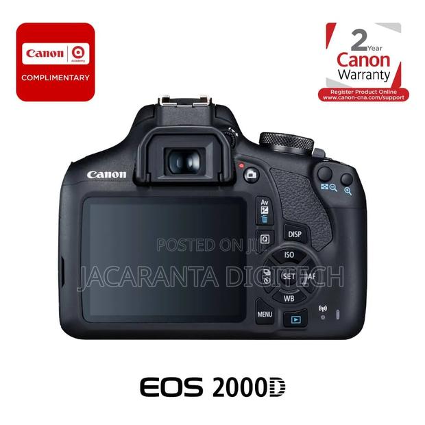 Canon Eos 2000d DSLR Camera With 18-55mm Lens - thumbnail 5