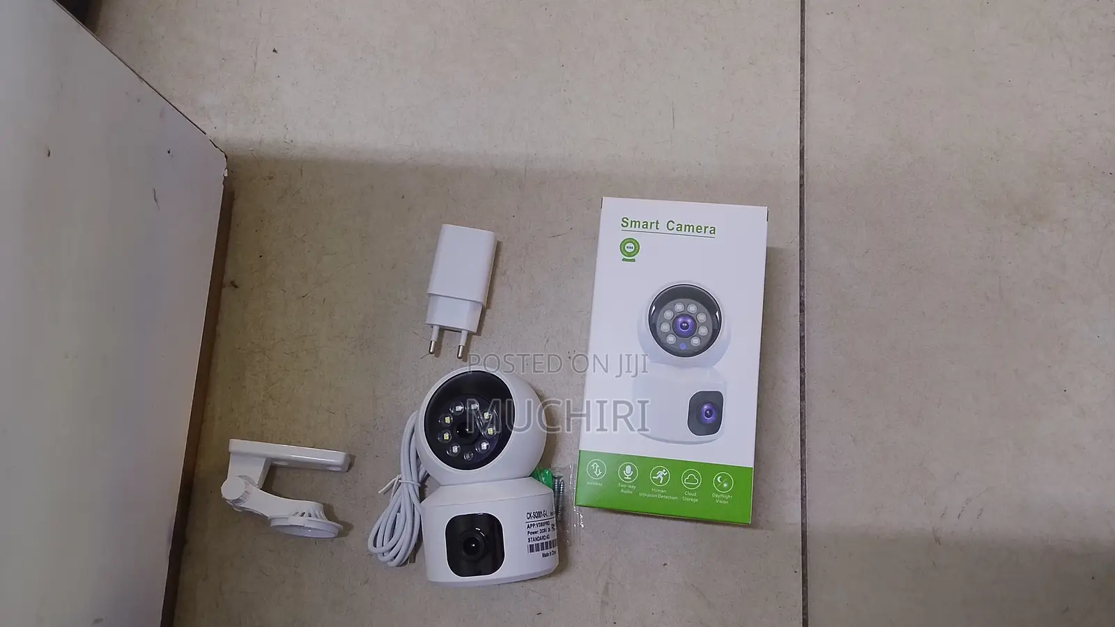 Wifi V380 Dual Lens Nanny Baby Monitor Camera 4mp