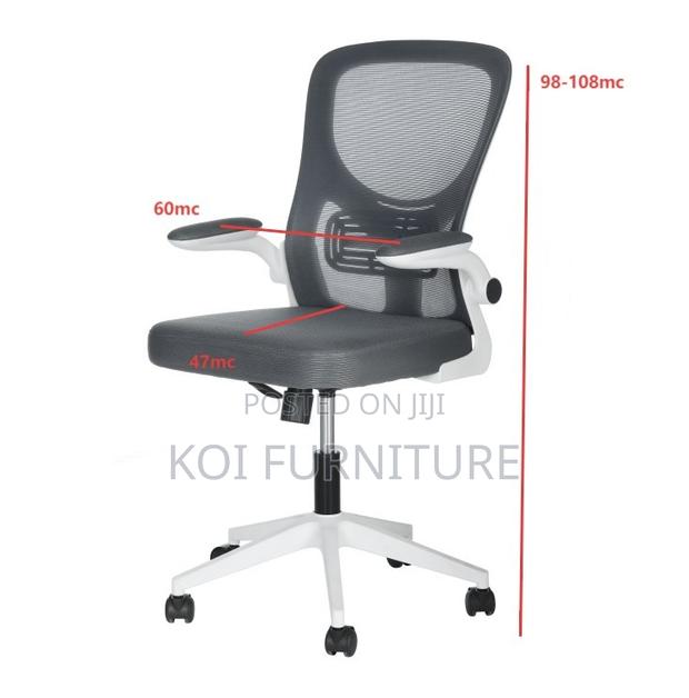 Office Chairs; Ergonomic Office Seat With Pp Fiber - thumbnail 2