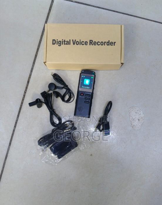 Portable 8gb Digital Audio Recorder With Noise Reduction
