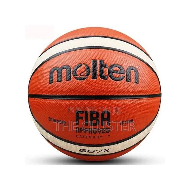 Molten Gx77 Basketball – Fiba Approved Match Ball (Size 7) Blue