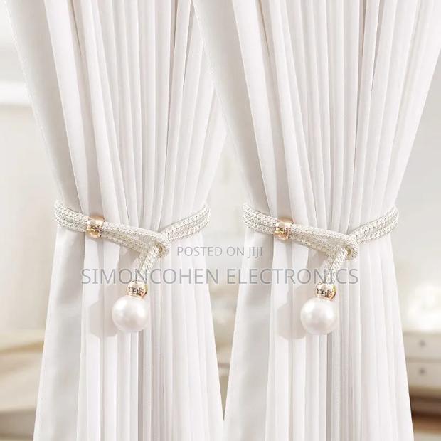 2pcs Shining Pearl Curtain Tieback - main view