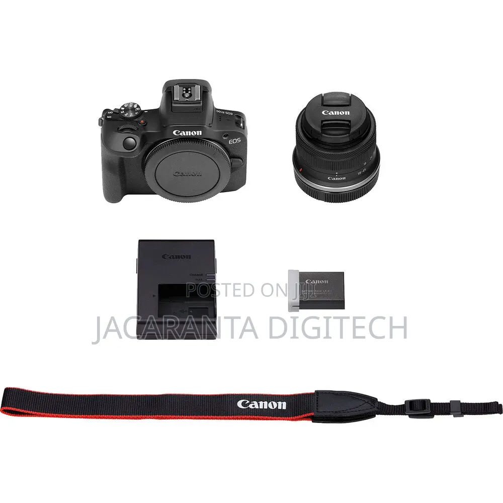 Canon Eos R100 Mirrorless With 18-45mm Lens