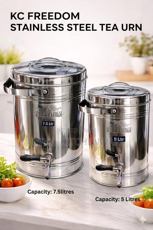 Stainless Steel Tea Urn 7.5 LTR