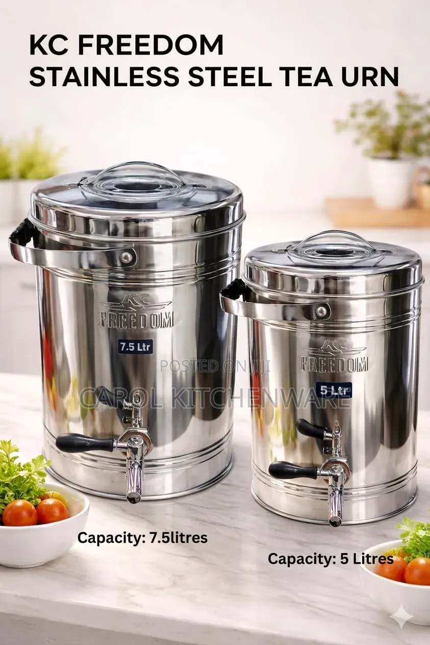 Stainless Steel Tea Urn 7.5 LTR
