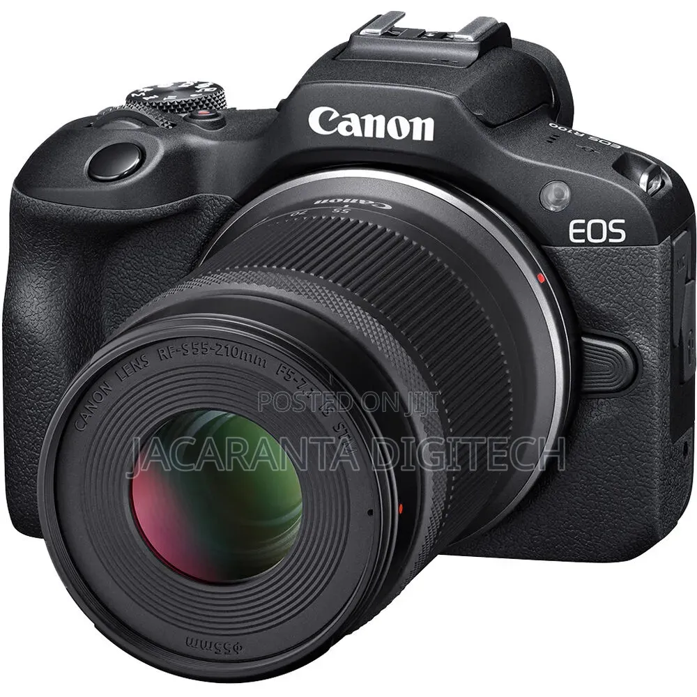 Canon Eos R100 Mirrorless Camera With 18-45mm And 55-210mm Lenses Kit