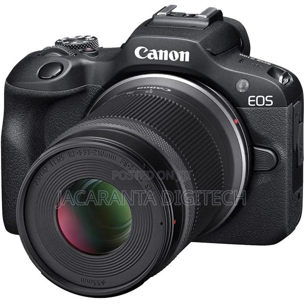 Canon Eos R100 Mirrorless Camera With 18-45mm And 55-210mm Lenses Kit
