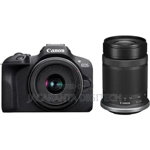 Canon Eos R100 Mirrorless Camera With 18-45mm And 55-210mm Lenses Kit