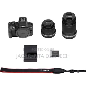 Canon Eos R100 Mirrorless Camera With 18-45mm And 55-210mm Lenses Kit