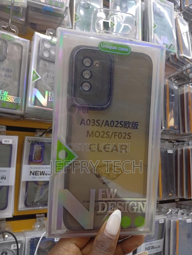 Clear Protective Back Cover Compatible With Samsung Galaxy A03s